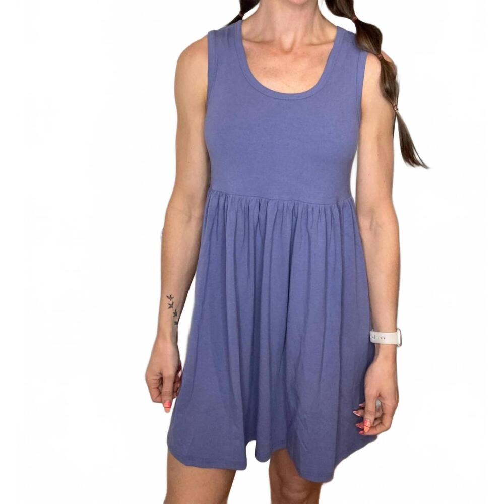 NEW MIKAROSE markell mini dress in blue